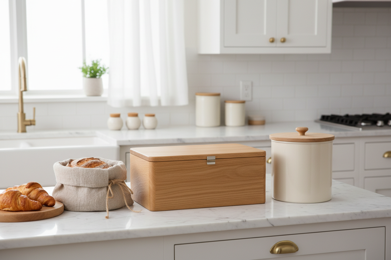 Countertop Food Organizer- Bread Storage Box