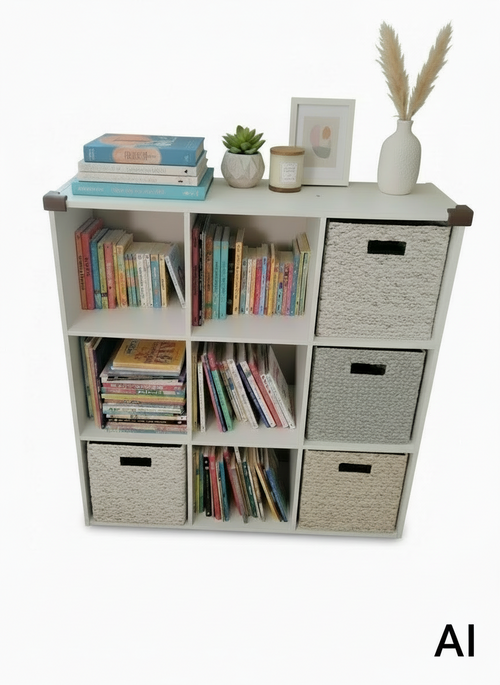 9-Würfel-Aufbewahrungseinheit – Organisieren Sie Ihr Wohnzimmer, Schlafzimmer oder Büro